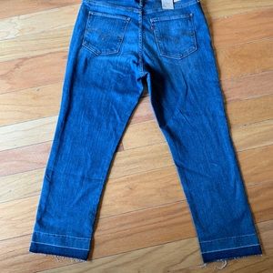 High-Rise Straight Cropped